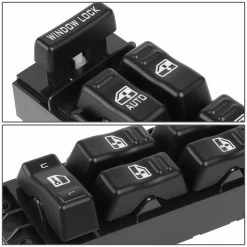 Professional Auto Parts Store -Professional Auto Parts Store 00 02 chevy silverado sierra tahoe yukon crew cab driver side power window switch 15