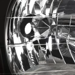 00-02 Hyundai Accent Headlight Assembly (Driver & Passenger Side) - Black Amber -Professional Auto Parts Store 00 02 hyundai accent headlight assembly driver passenger side black amber 104