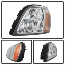 Professional Auto Parts Store -Professional Auto Parts Store 00 03 cadillac deville oem style replacement headlights driver side 152