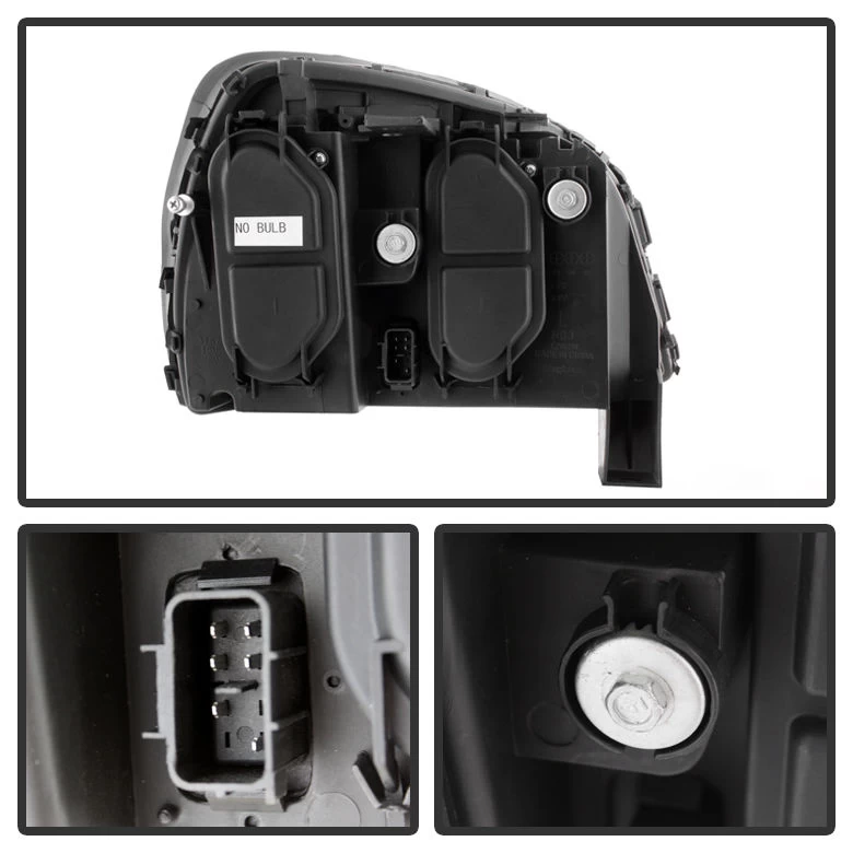 00-03 Cadillac Deville OEM Style Replacement Headlights - Driver Side 5 00-03 Cadillac Deville OEM Style Replacement Headlights - Driver Side - Image 3