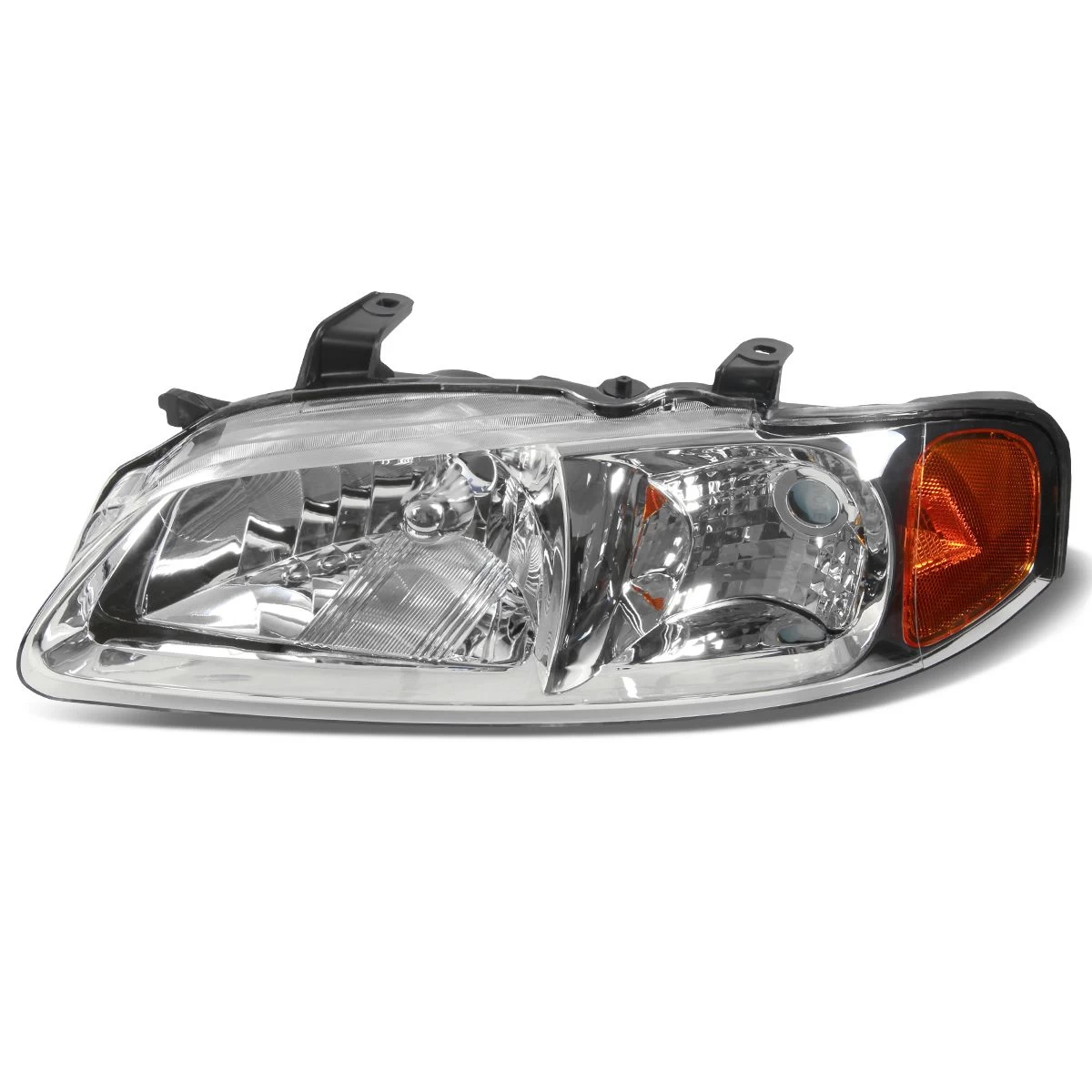 00-03 Nissan Sentra LH Left Side OE Style Headlight Lamp Replacement Chrome 4 00-03 Nissan Sentra LH Left Side OE Style Headlight Lamp Replacement Chrome - Image 2