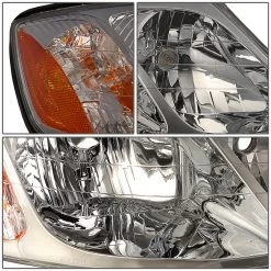 00-04 Toyota Avalon Headlight Assembly (Driver & Passenger Side) - Chrome -Professional Auto Parts Store 00 04 toyota avalon headlight assembly driver passenger side chrome 93