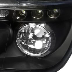 HID Combo 00-03 BMW X5 E53 Angel Eye Halo LED Projector Headlights - Black 15 HID Combo 00-03 BMW X5 E53 Angel Eye Halo LED Projector Headlights - Black -Professional Auto Parts Store 01 03 bmw x5 e53 dual halo led projector headlights black clear 125
