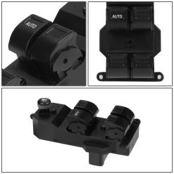 01-05 Honda Civic 4Dr Sedan 02-06 Crv Driver Side Master Power Window Switch 11 01-05 Honda Civic 4Dr Sedan 02-06 Crv Driver Side Master Power Window Switch -Professional Auto Parts Store 01 05 honda civic 4dr sedan 02 06 crv driver side master power window switch 19