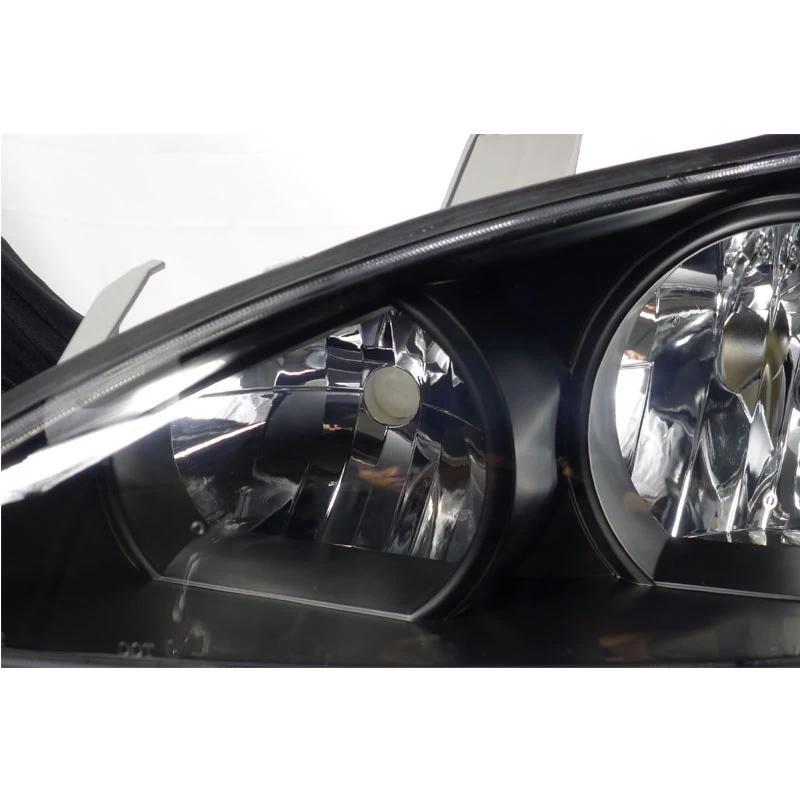 02-04 Toyota Camry Diamond-Cut Crystal Headlights - Chrome 6 02-04 Toyota Camry Diamond-Cut Crystal Headlights - Chrome - Image 4