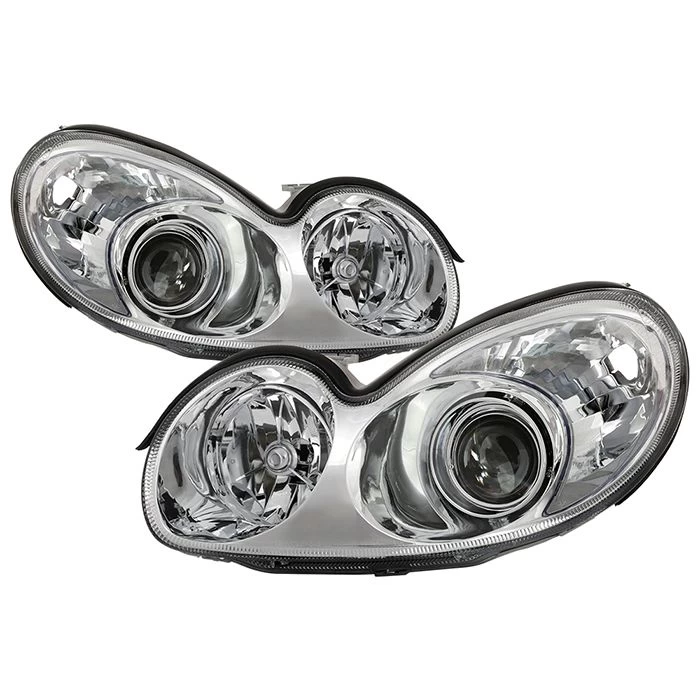 02-05 Hyundai Sonata OE-Style Replacement Headlights - Chrome 3 02-05 Hyundai Sonata OE-Style Replacement Headlights - Chrome