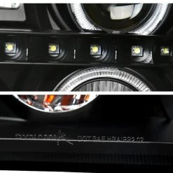 HID Combo 02-06 Cadillac Escalade LED Strip Halo Projector Headlights - Black 14 HID Combo 02-06 Cadillac Escalade LED Strip Halo Projector Headlights - Black -Professional Auto Parts Store 02 06 cadillac escalade dual angel eye halo led strip projector headlights black 387