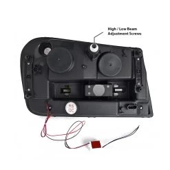 02-09 Chevy Trailblazer SMD LED DRL Chrome Smoke Projector Headlights -Professional Auto Parts Store 02 09 chevy trailblazer smd led drl chrome smoke projector headlights 108