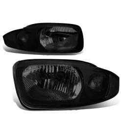 03-05 Chevy Cavalier OE-Style Replacement Headlights - Smoked / Clear -Professional Auto Parts Store 03 05 chevy cavalier oe style replacement headlights smoked clear 88