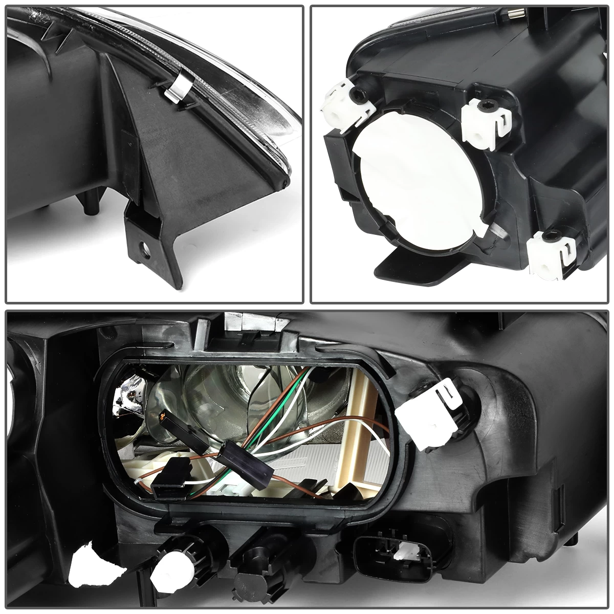 03-05 Mazda 6 Factory Style Replacement Headlights - Smoked / Clear 9 03-05 Mazda 6 Factory Style Replacement Headlights - Smoked / Clear - Image 7