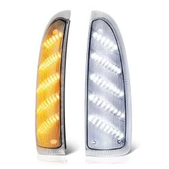 03-07 Ford Super Duty F250 F350 LED Side Mirror Light Switchback + Sequential White & Amber