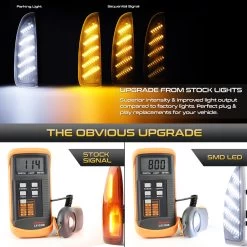 03-07 Ford Super Duty F250 F350 LED Side Mirror Light Switchback + Sequential White & Amber -Professional Auto Parts Store 03 07 ford super duty f250 f350 led side mirror light switchback sequential white amber 28