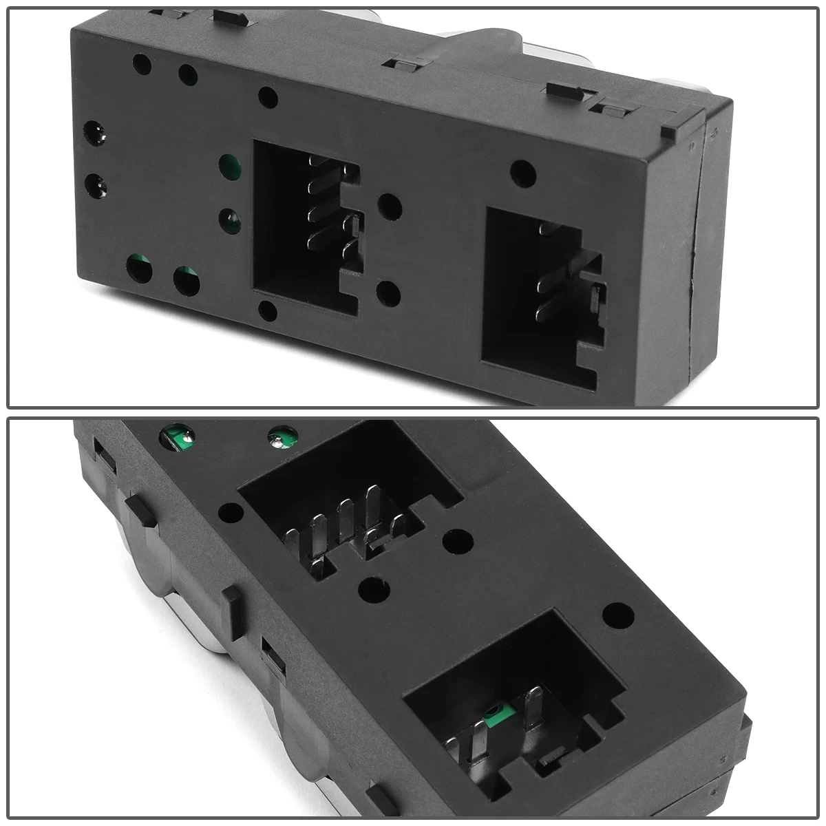 03-08 Lincoln Town Car Black Factory Style Driver Side Master Power Window Lifter Switch 6 03-08 Lincoln Town Car Black Factory Style Driver Side Master Power Window Lifter Switch - Image 4