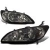 04-05 Honda Civic EX / LX / DX JDM Style Crystal Headlights - Smoked 2 04-05 Honda Civic EX / LX / DX JDM Style Crystal Headlights - Smoked -Professional Auto Parts Store 04 05 honda civic ex lx dx jdm style crystal headlights smoked 41