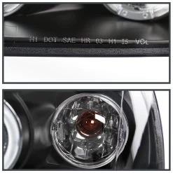 2004-2006 Chevy Aveo Angel Eye Halo & LED DRL Projector Headlights - Black 15 2004-2006 Chevy Aveo Angel Eye Halo & LED DRL Projector Headlights - Black -Professional Auto Parts Store 04 08 chevy aveo 5dr projector headlights black clear also fits 04 06 aveo 4dr sedan 202