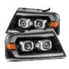 AlphaRex 04-08 Ford F150 / 06-08 Lincoln Mark LT LUXX-Series LED Projector Headlights Black 1 AlphaRex 04-08 Ford F150 / 06-08 Lincoln Mark LT LUXX-Series LED Projector Headlights Black -Professional Auto Parts Store 04 08 ford f150 06 08 lincoln mark lt luxx series led projector headlights black 92
