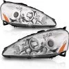 CG 05-06 Acura RSX Dual CCFL Angel Eye Halo Projector Headlights - Chrome -Professional Auto Parts Store 05 07 acura rsx dual ccfl angel eye halo projector headlights chrome 46