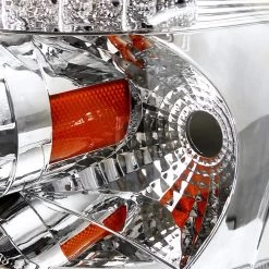 05-07 Ford Escape Angel Eye Halo & LED DRL Projector Headlights - Chrome -Professional Auto Parts Store 05 07 ford escape angel eye halo led drl projector headlights chrome 267