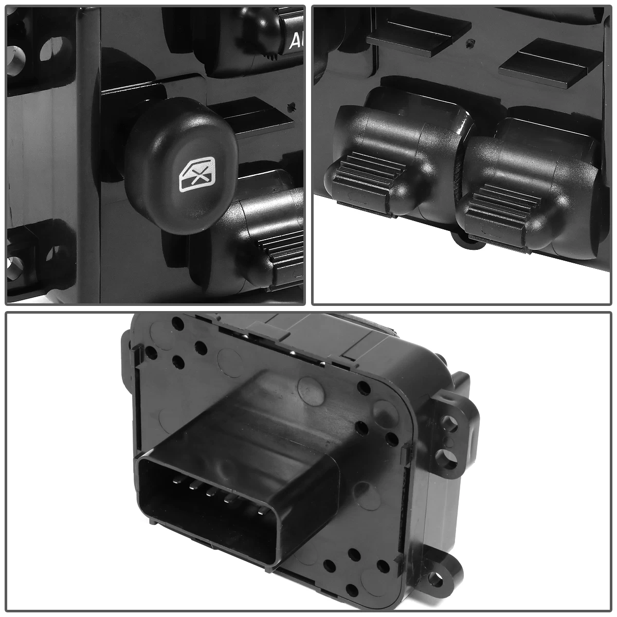 05-07 Jeep Liberty Driver Side Master Power Window Control Switch Assembly 7 05-07 Jeep Liberty Driver Side Master Power Window Control Switch Assembly - Image 5