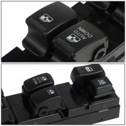 05-09 Hyundai Tucson Left Driver Side Master Power Window Control Switch Assembly -Professional Auto Parts Store 05 09 hyundai tucson left driver side master power window control switch assembly 70