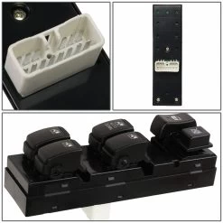 05-09 Hyundai Tucson Left Driver Side Master Power Window Control Switch Assembly -Professional Auto Parts Store 05 09 hyundai tucson left driver side master power window control switch assembly 73
