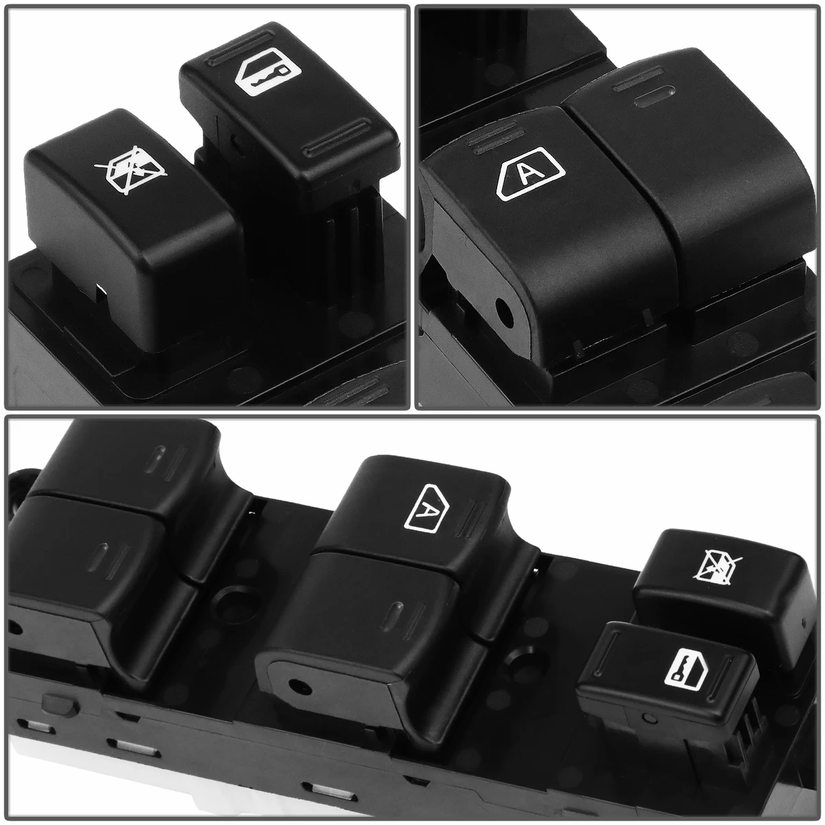 05-12 Nissan Xterra Frontier Crew Cab Driver Side Master Power Window Switch 5 05-12 Nissan Xterra Frontier Crew Cab Driver Side Master Power Window Switch - Image 3