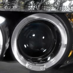 HID Combo 06-08 BMW E90 4D Halo LED DRL Projector Headlights Black 13 HID Combo 06-08 BMW E90 4D Halo LED DRL Projector Headlights Black -Professional Auto Parts Store 06 08 bmw 3 series e90 led strip angel eye halo projector headlights black 222