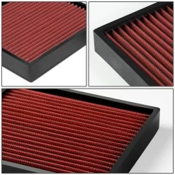 06-18 Toyota Camry/Corolla/Lexus/Scion Drop-In Panel Cabin Air Filter Red -Professional Auto Parts Store 06 18 toyota camry corolla lexus scion drop in panel cabin air filter red 87