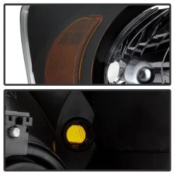 07-09 Dodge Durango OE-Style Replacement Headlights - Black -Professional Auto Parts Store 07 09 dodge durango oe style replacement headlights black 80