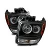 07-12 Dodge Nitro CCFL Halo Projector Headlights - Black -Professional Auto Parts Store 07 12 dodge nitro ccfl halo projector headlights black 79