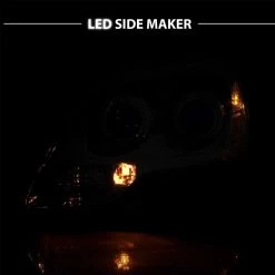 07-12 GMC Acadia [Halogen Model] Dual Projector Headlights - Chrome -Professional Auto Parts Store 07 12 gmc acadia halogen model dual projector headlights chrome 111