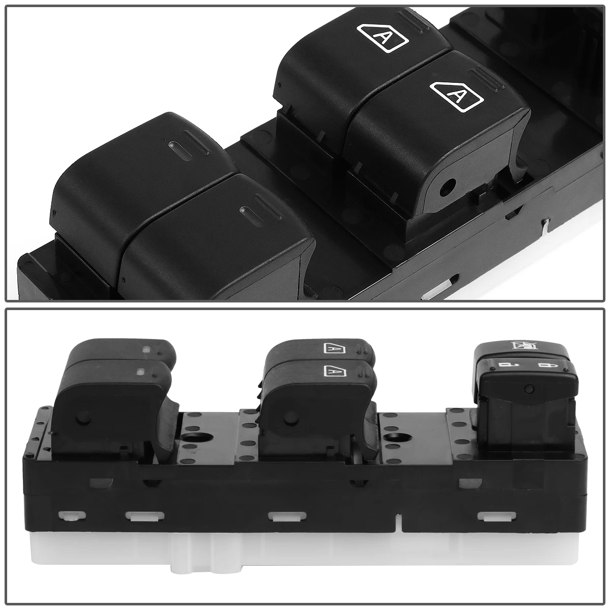 07-12 Nissan Altima Sedan Factory Style Driver Side Master Power Window Lifter Switch 5 07-12 Nissan Altima Sedan Factory Style Driver Side Master Power Window Lifter Switch - Image 3