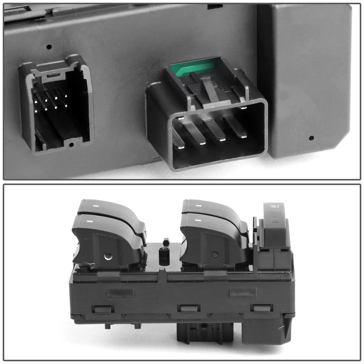 07-14 Chevy Silverado Sierra 1500 2500 3500 4-Dr Driver Side Power Window Switch 6 07-14 Chevy Silverado Sierra 1500 2500 3500 4-Dr Driver Side Power Window Switch - Image 4