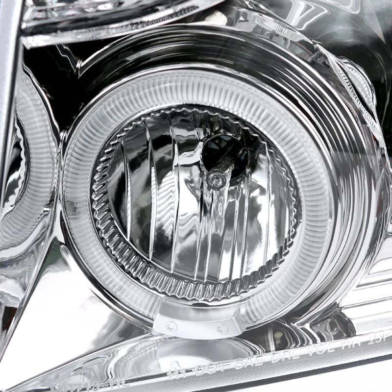 07-14 Chevy Suburban / Tahoe / Avalanche LED Halo Projector Headlights - Chrome 4 07-14 Chevy Suburban / Tahoe / Avalanche LED Halo Projector Headlights - Chrome - Image 2