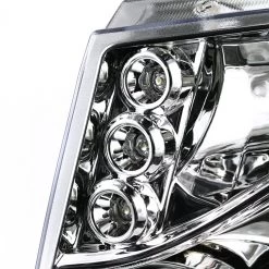 07-14 Chevy Suburban / Tahoe / Avalanche LED Halo Projector Headlights - Chrome 15 07-14 Chevy Suburban / Tahoe / Avalanche LED Halo Projector Headlights - Chrome -Professional Auto Parts Store 07 14 chevy suburban tahoe avalanche led halo projector headlights chrome 2lhp ava07 tm 226