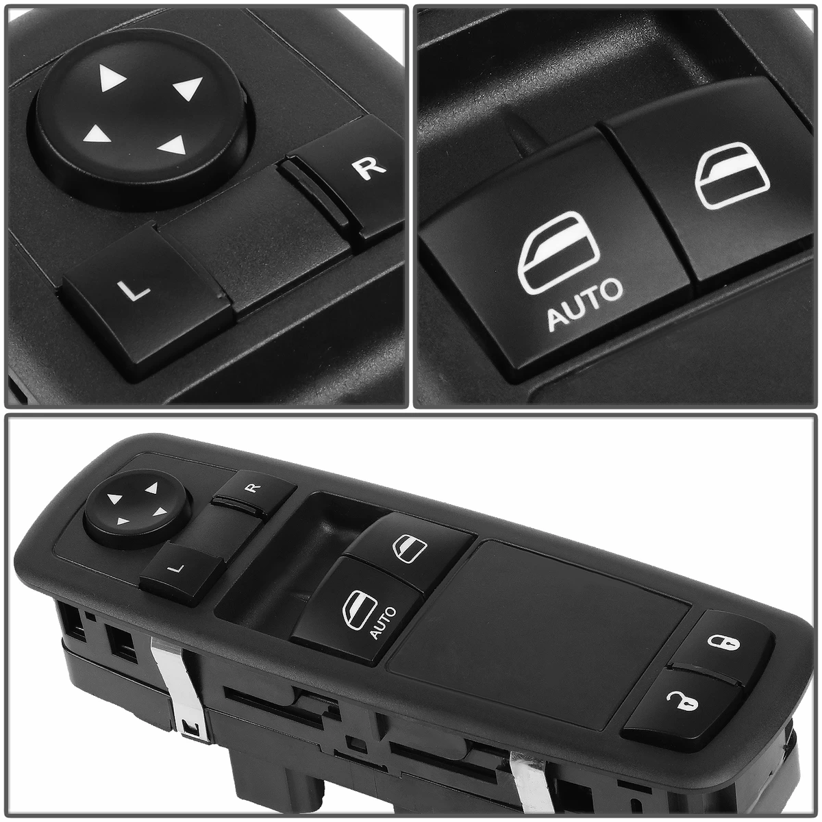 08-11 Chrysler Town&Country Grand Caravan Driver Side Power Window Control Switch 5 08-11 Chrysler Town&Country Grand Caravan Driver Side Power Window Control Switch - Image 3