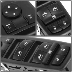 08-11 Chrysler Town&Country Grand Caravan Factory Style Driver Side Master Power Window Switch -Professional Auto Parts Store 08 11 chrysler town country grand caravan factory style driver side master power window switch 15