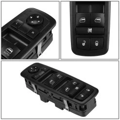 09-12 Dodge Ram Truck Driver Side Door Master Electric Power Window Control Switch -Professional Auto Parts Store 09 12 dodge ram truck driver side door master electric power window control switch 14