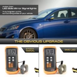 09-15 Lexus IS250 IS350 ES350 Sequential LED Side Mirror Lights - Clear -Professional Auto Parts Store 09 15 lexus is250 is350 es350 sequential led side mirror lights clear 19