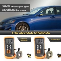 09-15 Lexus IS250 IS350 ES350 Sequential LED Side Mirror Lights - Smoked -Professional Auto Parts Store 09 15 lexus is250 is350 es350 sequential led side mirror lights smoked 19
