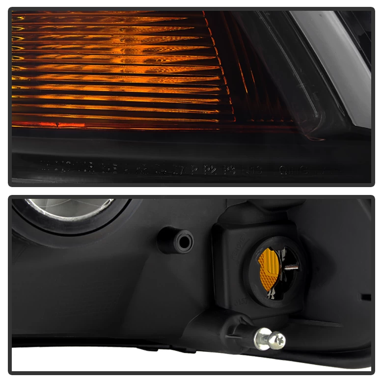 09-18 Dodge RAM 1500 2500 3500 Crystal Replacement Headlights - Black Smoked 7 09-18 Dodge RAM 1500 2500 3500 Crystal Replacement Headlights - Black Smoked - Image 5