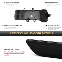 09-20 Toyota Tacoma/4Runner/Sienna/RAV4 Sequential LED Side Mirror Lights - Smoked Lens 15 09-20 Toyota Tacoma/4Runner/Sienna/RAV4 Sequential LED Side Mirror Lights - Smoked Lens -Professional Auto Parts Store 09 20 toyota tacoma 4runner sienna rav4 sequential led side mirror lights smoked lens 25