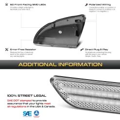 09-22 Ram Sport LED Side Mirror Puddle Lights - Switchback + Sequential -Professional Auto Parts Store 09 22 ram sport led side mirror puddle lights switchback sequential 53