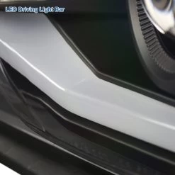 HID Combo 10-13 Chevy Camaro [Halogen Model] LED DRL Tube 3D Projector Headlights - Black -Professional Auto Parts Store 10 13 chevy camaro halogen model led drl tube 3d projector headlights black 233