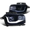 10-13 Chevy Camaro [Halogen Model] LED DRL Tube 3D Projector Headlights - Gloss Black -Professional Auto Parts Store 10 13 chevy camaro halogen model led drl tube 3d projector headlights gloss black 169