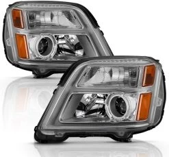 10-15 GMC Terrain SUV OE-Style Projector Headlights - Chrome