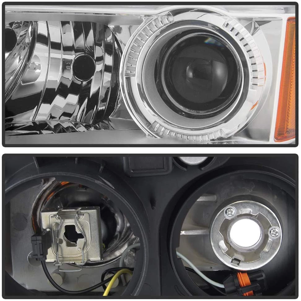 10-15 GMC Terrain SUV OE-Style Projector Headlights - Chrome 6 10-15 GMC Terrain SUV OE-Style Projector Headlights - Chrome - Image 4