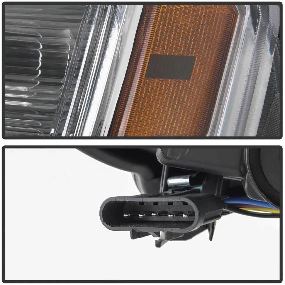 10-15 GMC Terrain SUV OE-Style Projector Headlights - Chrome 8 10-15 GMC Terrain SUV OE-Style Projector Headlights - Chrome - Image 6