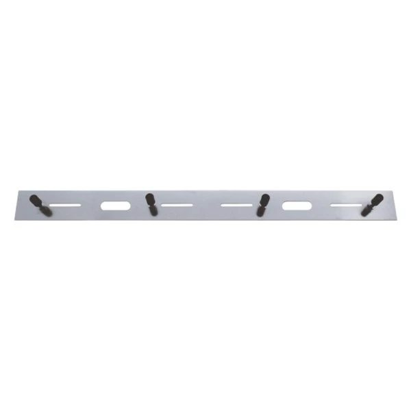 United Pacific® - Top Mud Flap Plate With Oval LED Light Bar Cutouts 3 United Pacific® - Top Mud Flap Plate With Oval LED Light Bar Cutouts