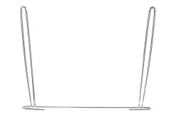 United Pacific® - Anti-Sail Bracket -Professional Auto Parts Store 10452 2